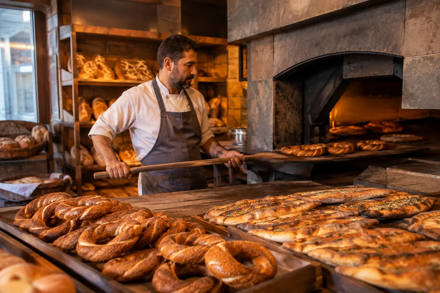 Fresh bakery at Marmara International Market